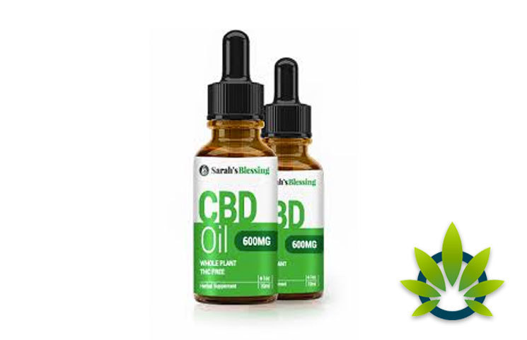 Sarah's Blessing CBD Oil: Full-Spectrum Whole Plant Cannabidiol Drops