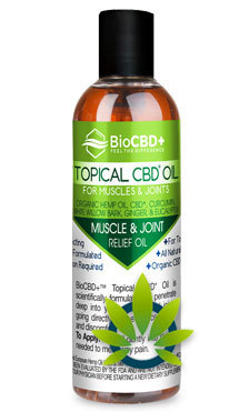 BioCBD Plus™ Muscle & Joint Relief – CBD Topical Oil for Pain