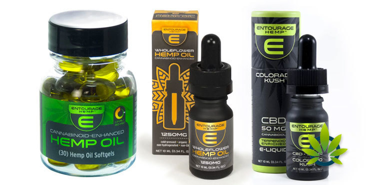 entourage hemp products