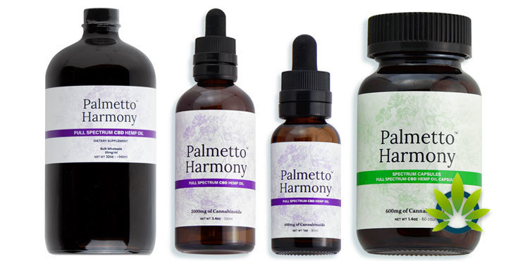 palmetto harmony cbd oils and capsules