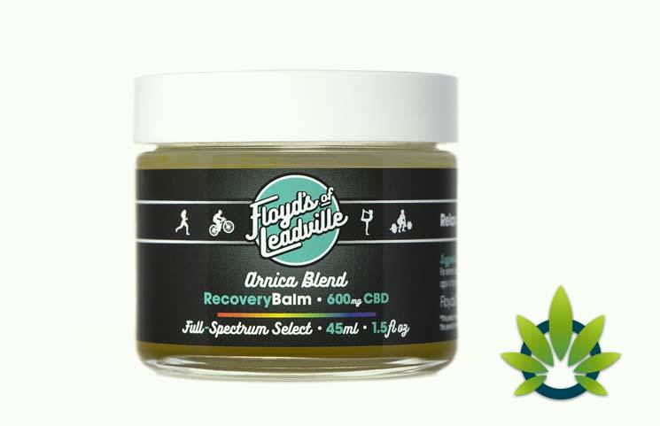 Floyd's of Leadville CBD Arnica Balm: Full Spectrum Hemp Oil Recovery Cream