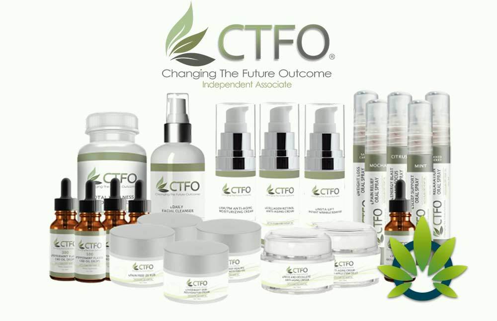 CTFO CBD Oil products