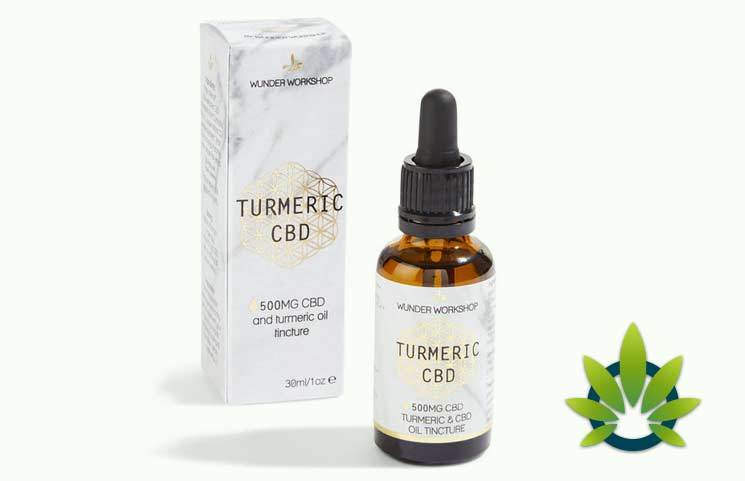 Wunder Workshop Turmeric CBD Oil