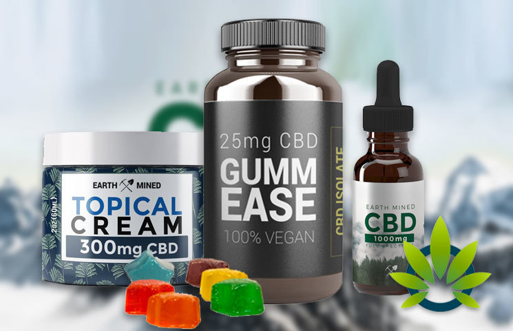 Earth Mined CBD: Full-Spectrum Cannabidiol Oil, Cream, Pills and Gummies