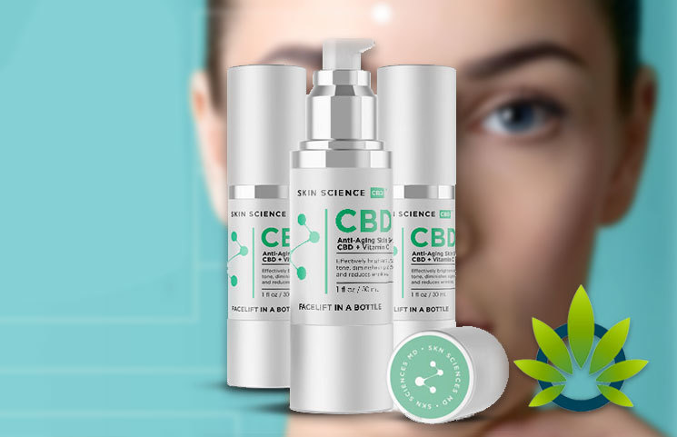 Skin Science CBD: Safe Herbal Anti-Aging Cannabidiol Skincare Serum?