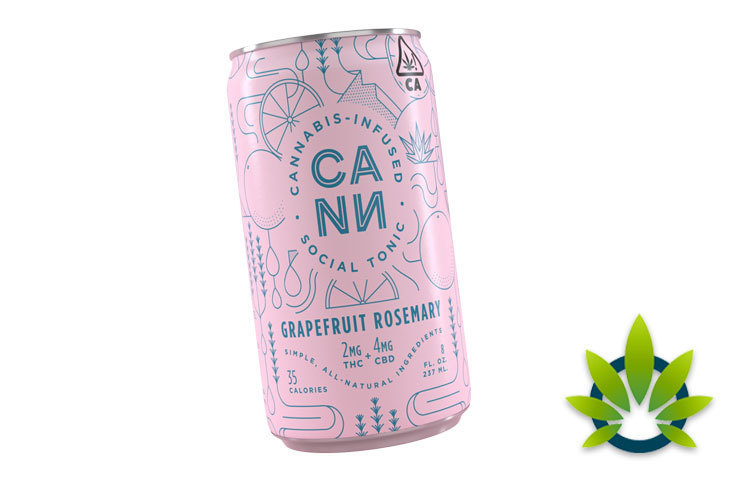 Cann Cannabis-Infused Social Tonic Drink with THC and CBD Ingredients Now Available