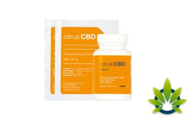 Citrus CBD: Pure Non-Hemp CBD from Lichen and Orange Peel Extract