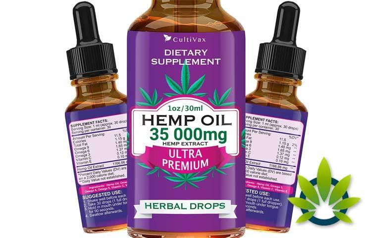 Cultivax Hemp Oil