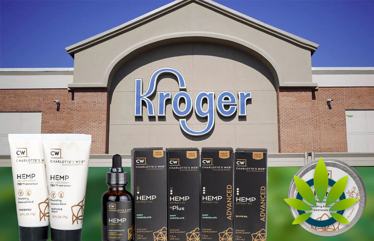 Kroger to Offer Charlottes Web Topical Hemp CBD Products to Over 1,300 Stores in 22 States