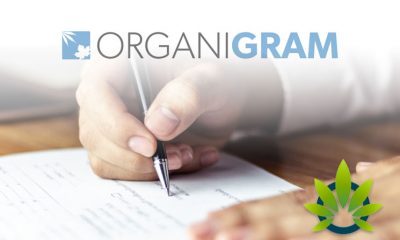 Organigram Enters Into Agreement for Accesses to 60,000kg of CBD Hemp
