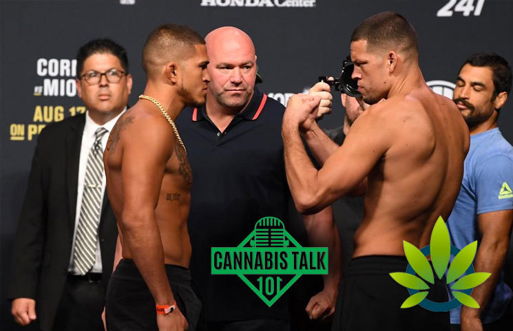 Cannabis Talk 101 Announces Sponsorship of Nate Diaz's After Party for UFC 241 Against Pettis