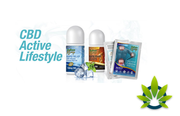GoGreen Hemp CBD Active Lifestyle Line with Pain Relief Patch, Freeze and Heat Roll-Ons Launches