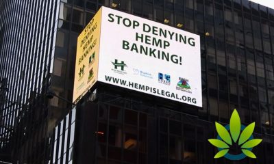 Hemp Industries Association (HIA) Takes its “Hemp is Legal” Ad to Times Square Addressing Banking Issues