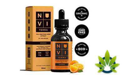 Nuvi Terra Organic Hemp Oil is Now Available on Amazon in Orange Flavor