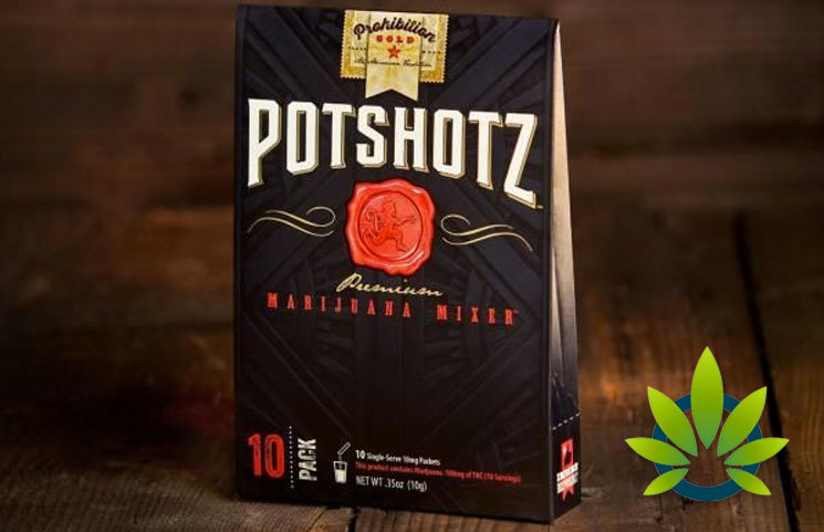 Prohibition Gold Potshotz Marijuana Mixer