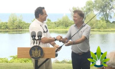NY and CT State Governors Discuss Legal Marijuana Regulation on Fishing Trip