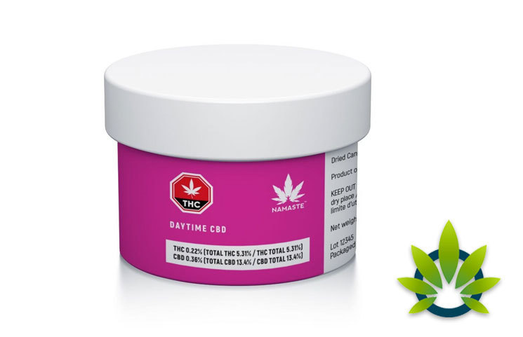 Namaste Daytime CBD: Zenabis High-CBD Low-THC Dried Cannabis Buds