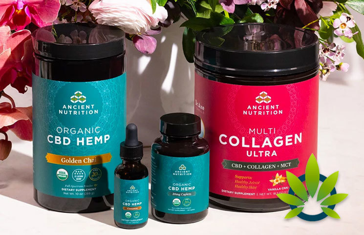 Dr. Axe and Ancient Nutrition Debut New Organic Hemp CBD Products