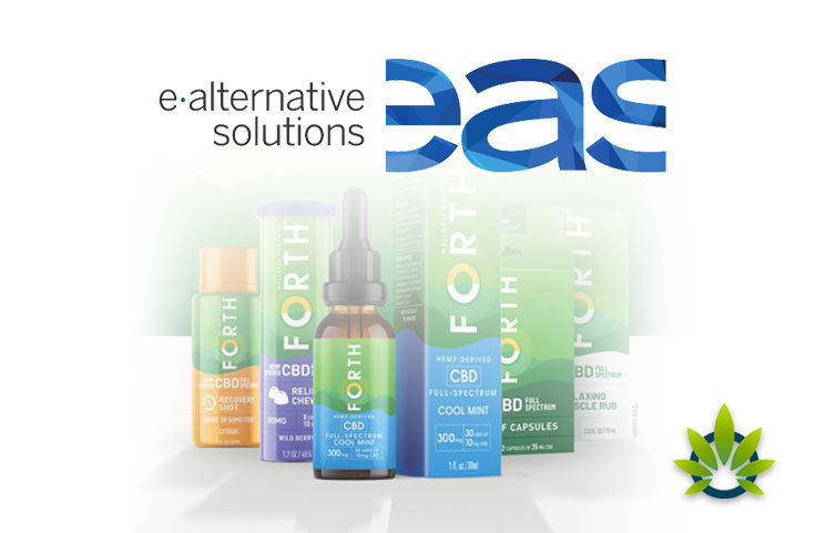 New Forth CBD Product Line by E-Alternative Solutions Presented at NACS Conference 2019