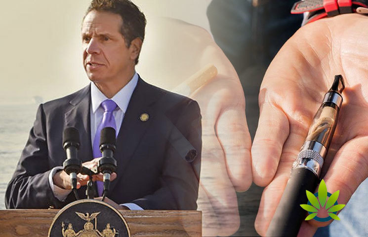New York Governor Looks to Ban Flavored E-Cigarettes Statewide Amid Marijuana Vaping Risks