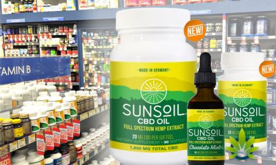 Sunsoil CBD Products Now at The Vitamin Shoppe, Fresh Thyme, Earthfare and Lucky's Markets