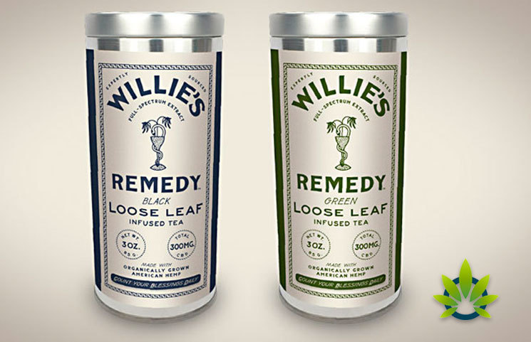 Three New Willie Nelson Hemp CBD-Infused Loose Leaf Tea Flavors Announced