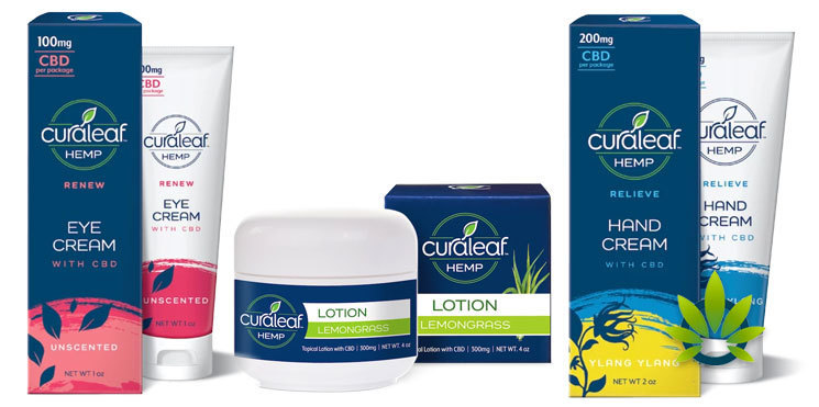 curaleaf hemp lotions