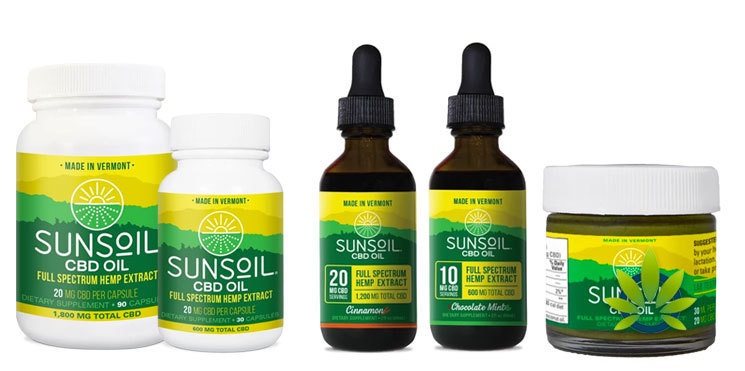 sunsoil cbd oil products