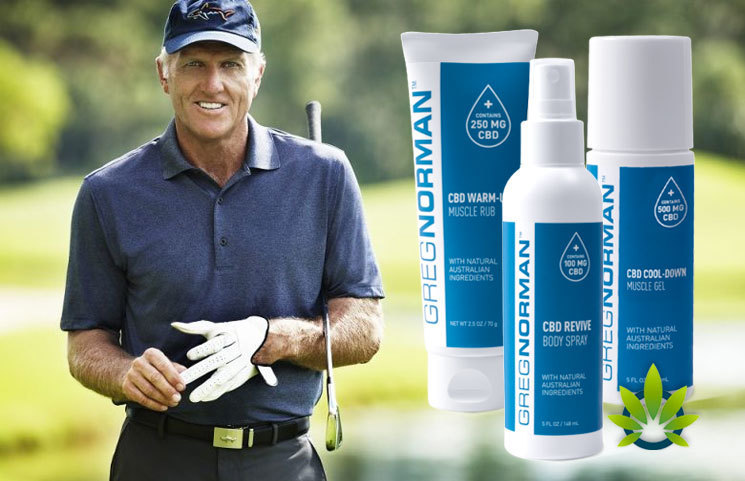 Golfer Greg Norman Launches New CBD Product Line for Active Men and Women