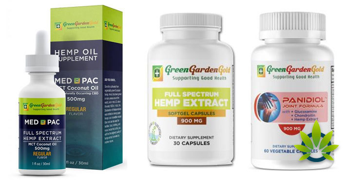 green garden gold capsules