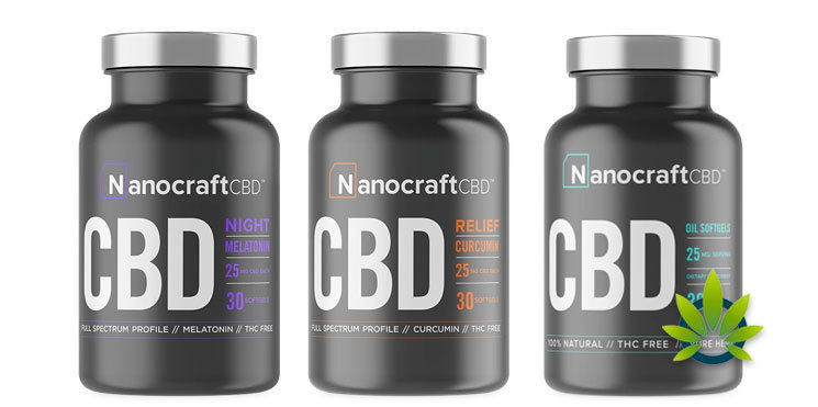 nanocraftcbd softgel capsules