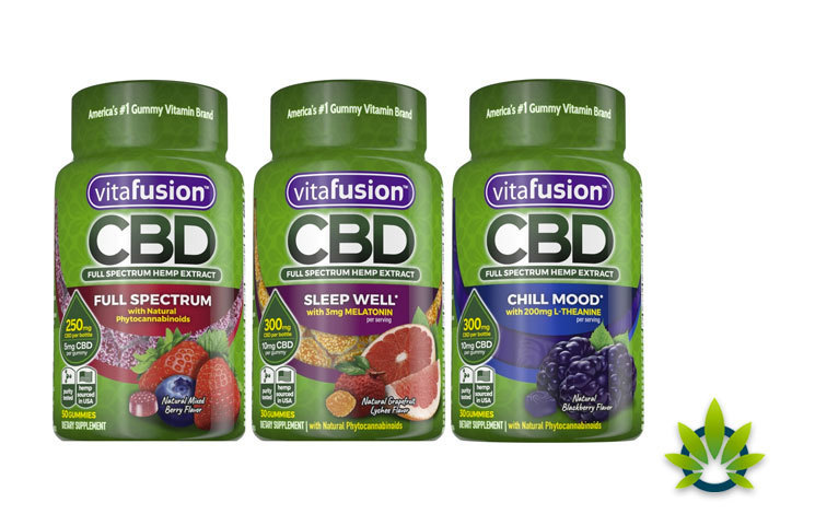 New Vitafusion CBD Gummy Vitamin Product Line Launches with Full-Spectrum Hemp Extract