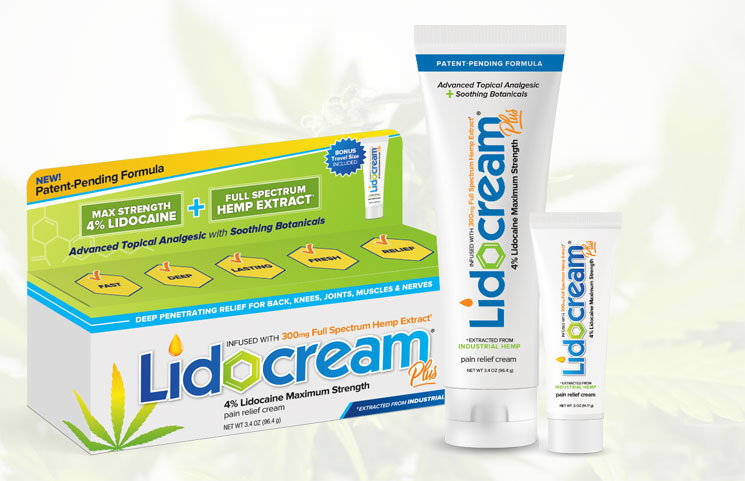 Lidocream Advancing Pain Relief with Full Spectrum CBD and Lidocaine Adds Joe Theismann