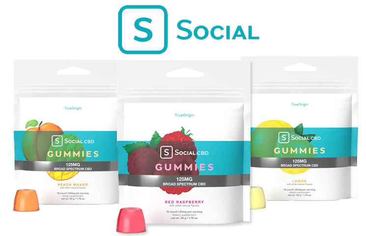 New Social CBD NaturallyNicer Gummies Launch in Broad Spectrum Form