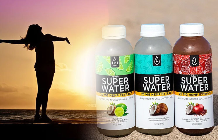 Adapt SuperWater Launches as New CBD-infused Superfood Beverage