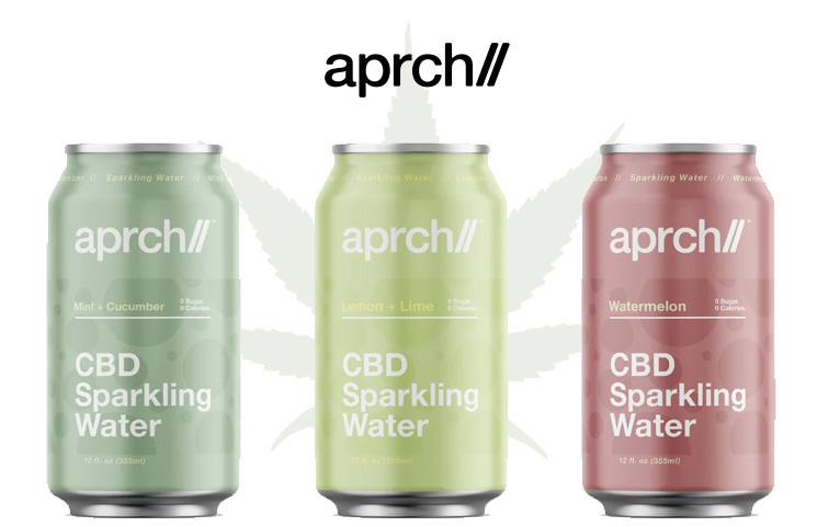 New Aprch CBD Sparkling Waters Line Launches with No Sugar or Calories