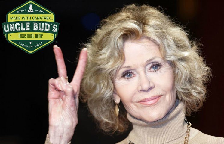 Academy Award-Winning Actress, Jane Fonda, Endorses Uncle Bud’s Hemp CBD Products