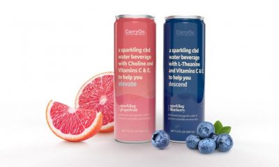 New CarryOn Sparkling CBD Waters Debut with Choline, L-Theanine and Vitamins C & E