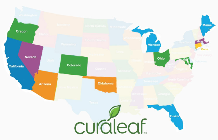 Curaleaf Plots Select Brand Journey into Florida, Maine, Massachusetts and Ohio