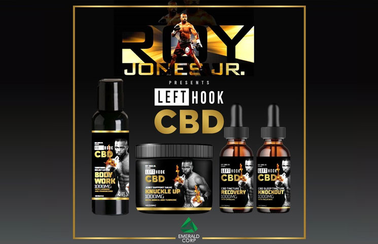 New Left Hook CBD Brand Launches by Boxing Legend Roy Jones Jr.
