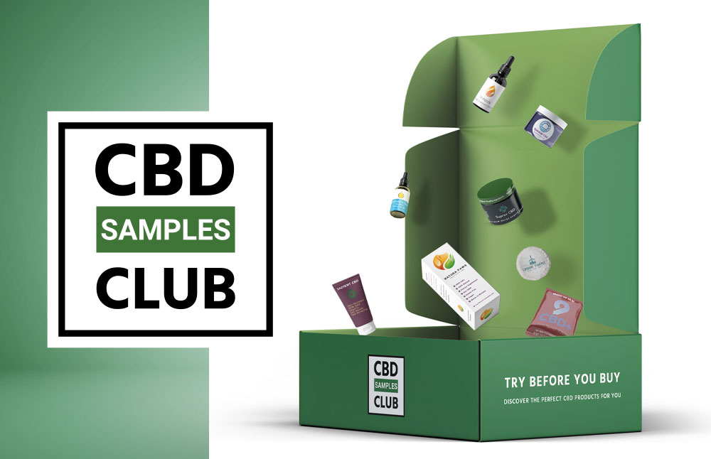CBD Samples Club Offers CBD Subscription Box from Top Brands