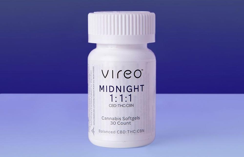 New Midnight Cannabis Brand by Vireo with THC, CBD and CBN Blends Launches