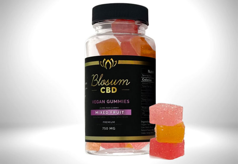 BlosumCBD CBD Vegan Gummies: Organic Full Spectrum Edibles