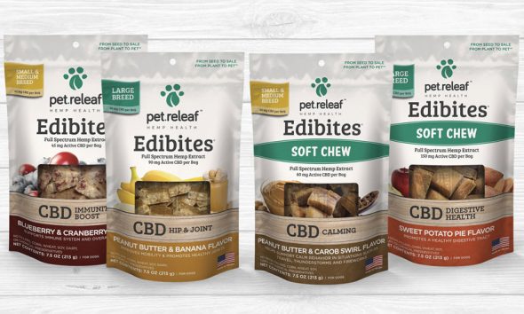 Pet Releaf CBD-Infused Edibites: Soft Chew Edibles for Dogs